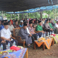 KaSubbag TU Kemenag BU Hadiri Peletakan Batu Pertama Pembangunan Masjid Miftahul Jannah