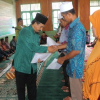  Ketua DMI Provinsi Lantik Pengurus DMI Kecamatan Enggano   