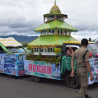 Kemenag Ikut Pawai Pembangunan Dalam Rangka Ulang Tahun Kabupaten Kepahiang