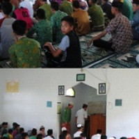 MAN 1 Kepahiang Melaksanakan Sholat Jumat Berjamaah