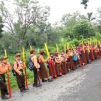 Pramuka MIS Lubuk Kembang Hiking