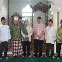 Ka.KUA Selupu Rejang Hadiri Pengajian Rutin Kecamatan