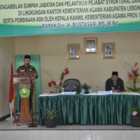 Ka.Kanwil Ingatkan Tugas Dan Kewajiban ASN Kemenag Lebong