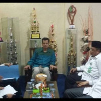 Kasi Penmad Kemenag Kota Bengkulu Monitoring UAMBN MAN 1