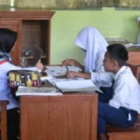 Siswa MTS N Taba Penanjung semangat Belajar Bahasa Arab