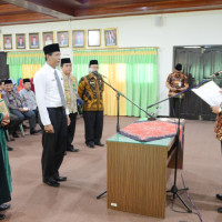 Ka.Kanwil Kemenag Bengkulu Lantik Kepala MAN Arga Makmur