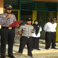 Kapolsek Lebong Berikan Pembinaan Siswa/i MTsN 2 Lebong