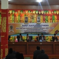 Ka.Kemenag Benteng Pimpin Do’a Rapat Paripurna DPRD Benteng