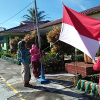 MAN 1 Kepahiang Ikuti Upacara Gabungan Hari Kartini Di Kompeks Madrasah Terpadu