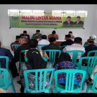 KUA Ujan Mas Gelar Dialog Lintas Agama  