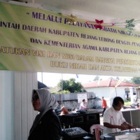 KUA Sindang Beliti Ilir Dampingi Peserta Isbath Nikah 