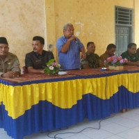 Bersama PLT Camat Pematang Tiga, Ka.KUA Sosialisasikan Suscatin