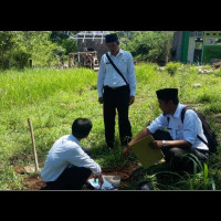 Tim BHR Kemenag Kota Bengkulu Ukur Arah Kiblat Masjid Khairunnas