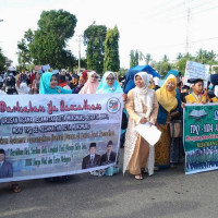 KUA KKota Mukomuko Utus 200 Peserta Pawai Gema Ramadhan