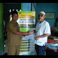 KUA Sungai Rumbai MM Terima Laporan Zakat Fitrah Dan Zakat Maal