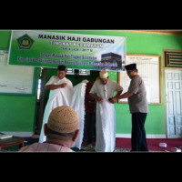 KUA Kecamatan Air Dikit MM Hadir Dan Menjadi Panitia Manasik Haji Gabungan