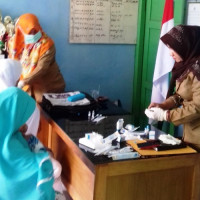 CJH Di Tiga Kecamatan Lakukan Vaksinasi Di KUA Ipuh MM