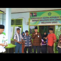 KUA LUPI MM sambut Kunjungan Ka.Kanwil Kemenag Prov. Bengkulu