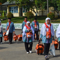 393 JCH Kloter 3 Padang Tiba di Embarkasi Haji Antara Bengkulu