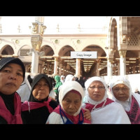 Jamaah Haji MM Laksanakan Shalat Arbain Di Masjid Nabawi