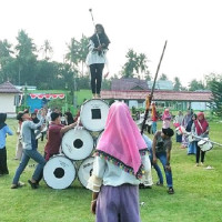 Jelang HUT RI ke 72, Marching Band MAN Kaur Giatkan Latihan