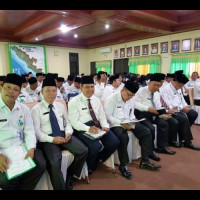 Kepala Kankemenag MM Hadiri Rapat Evaluasi Anggaran Triwulan II