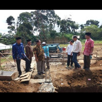 Ka.Kemenag Benteng Cek Lokasi Pembangunan KUA Merigi Kelindang