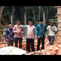 Ka.KUA Merigi Kelindang Dampingi Kabid Urais dan Binsyar Kunjungi Proyek SBSN