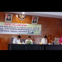 Rapat Persiapan Pemantapan MTQ ke 44 dan Perayaan 1 Muharram 1439 H