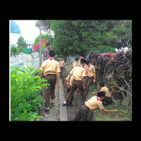 Gerakan Segenggam Sampah  MTs. Baitul Makmur Curup