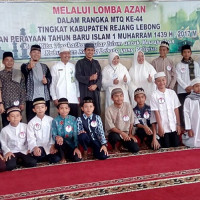 Meriahkan Tahun Baru Hijriah 1439, Santri MTs. Baitul Makmur Curup Ikuti Lomba Adzan Muharrom