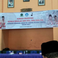 Ka. Madrasah Aliyah Baitul Makmur Mengikuti Orientasi Pramuka Kepala Sekolah