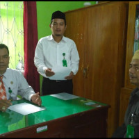 Ketua Baznas  Rejang Lebong Kunjungi Kantor Kementerian Agama