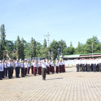 Kemenag BU Adakan Upacara Peringatan Hari Santri Nasional yang Ke-3