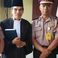 PAI Kemenag RL  Rohaniawan Pelantikan Pejabat Polres