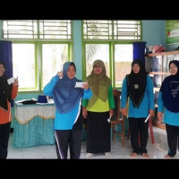 KUA LUPI Persiapan Ikuti Lomba Yel-Yel 5 Budaya Kerja