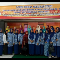 ASN Kemenag Kota Bengkulu Ikuti Lomba Busana Muslimah