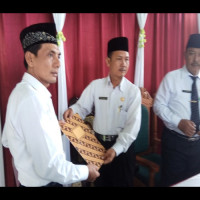 Sertijab, KUA Sindang Kelingi Kab. R/L Ajak Pegawai dan PAI Tingkatkan Disiplin dan Kinerja