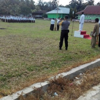 Kepala KUA Selagan Raya Hadiri Upacara HUT Desa Pondok Baru