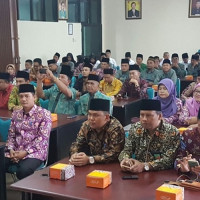 Kemenag dan KUA Kabupaten MM Lakukan Studi Banding Ke KUA Teladan