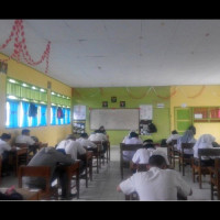 Hari Pertama PAS Semester Ganjil  MA. Baitul Makmur Berjalan Lancar