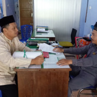 KUA Bermani Ulu Sarankan Baznas Bagikan Bantuan Konsumtif Dhuafa Secara Merata