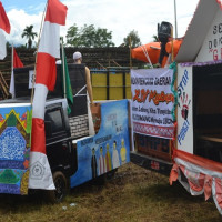 Mobil Hias Kemenag Lebong  Juara III