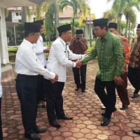 Kepala Kemenag BS Bersama 90 PAI Non PNS Ikuti Rakor