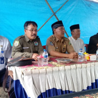 KUA Bermani Ulu hadiri dan pimpin doa Musrembang