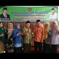 Kemenag Kota Adakan Workshop Pembinaan Tenaga Pendidikan Diniyah