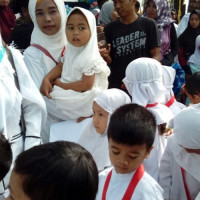 PAI Kecamatan Air Dikit Hadiri Kegiatan Manasik Haji Tingkat Anak-Anak