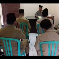 Kasi Bimas Islam Gelar Rapat Pengajuan Dana SBSN Bersama Kepala KUA