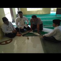 Pengurus Masjid Arrahim Polres Bengkulu Utara Ukur Ulang Arah Kiblat