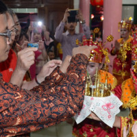 Momen Peringatan Cap Go Meh Pembimas Buddha Kanwil Kemenag Bengkulu Ajak Umat Buddha Tingkatkan Keharmonisan